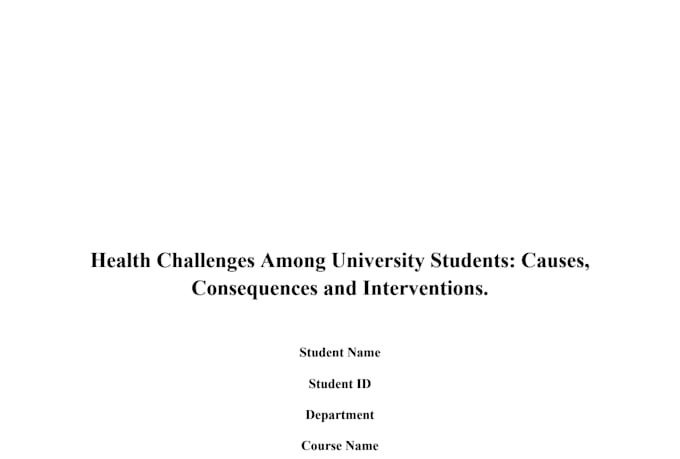 ghostwrite and proofread assignments, reports and case study